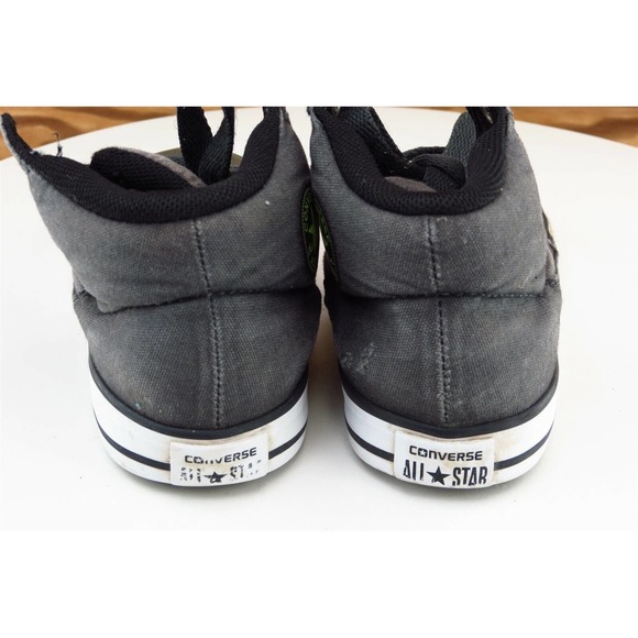 Converse all Star Toddler Boys 7 Medium Gray high top Fabric 6c1504m88 - Picture 4 of 6